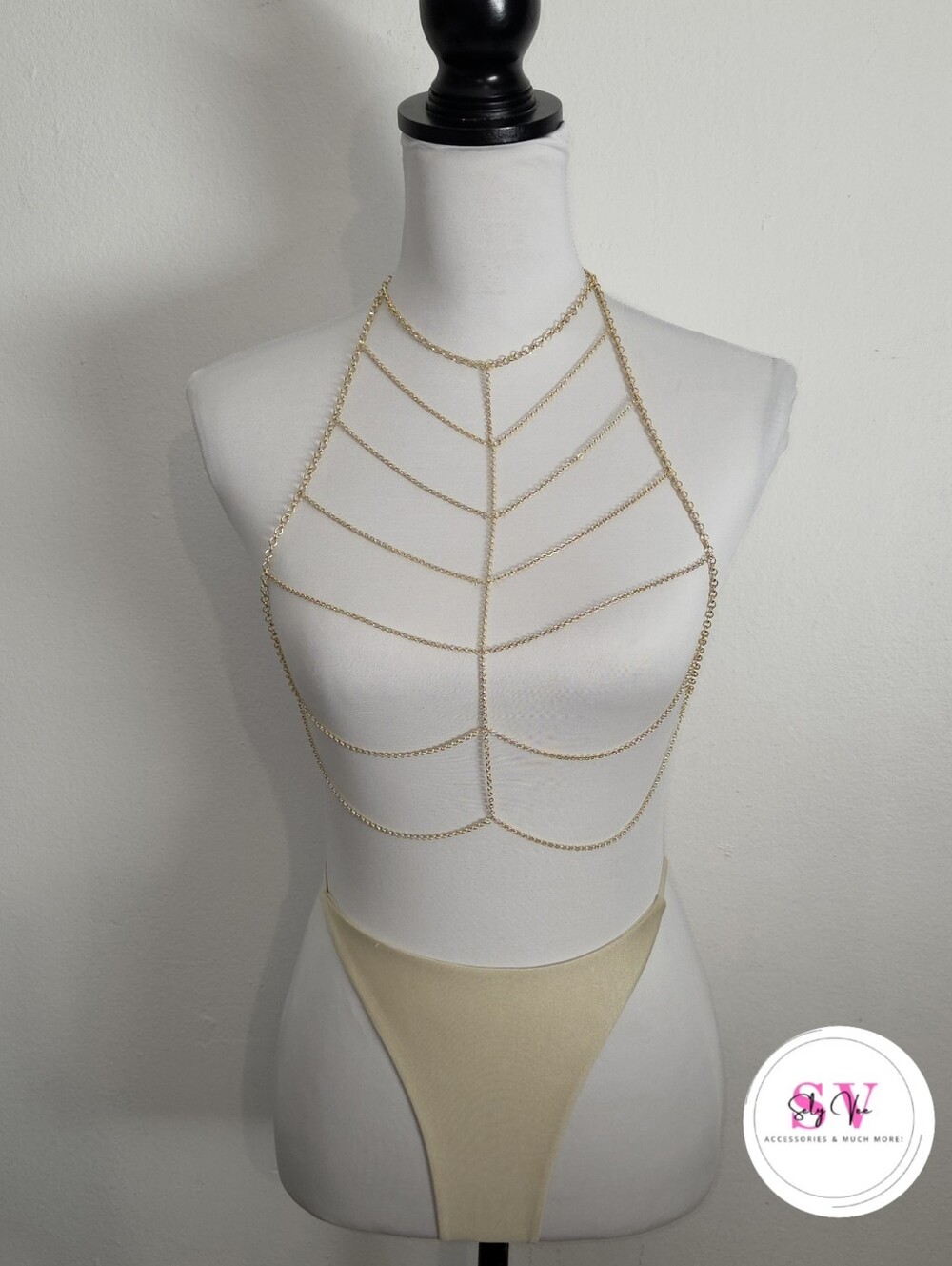 Gold Body Chain Jewelry